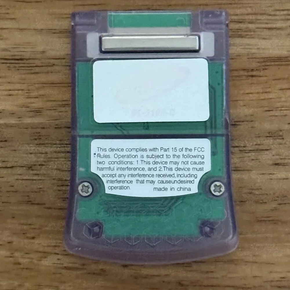 Intec 4 MB Memory Card Nintendo GameCube GC-5100-D Tested Very‎ Good Condition